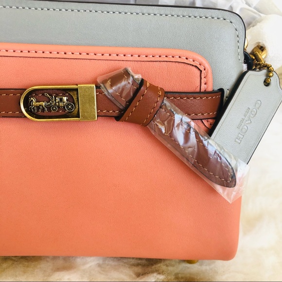 100% Authentic Brand New Coach Tate 18 Crossbody C2632 In Colorblock - Picture 3 of 16